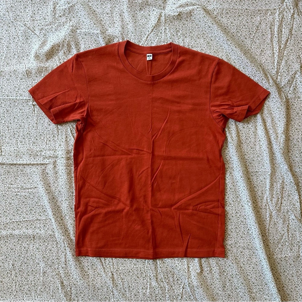 Uniqlo Orange T-Shirt